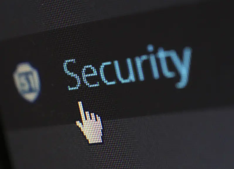 Security monitoring screen